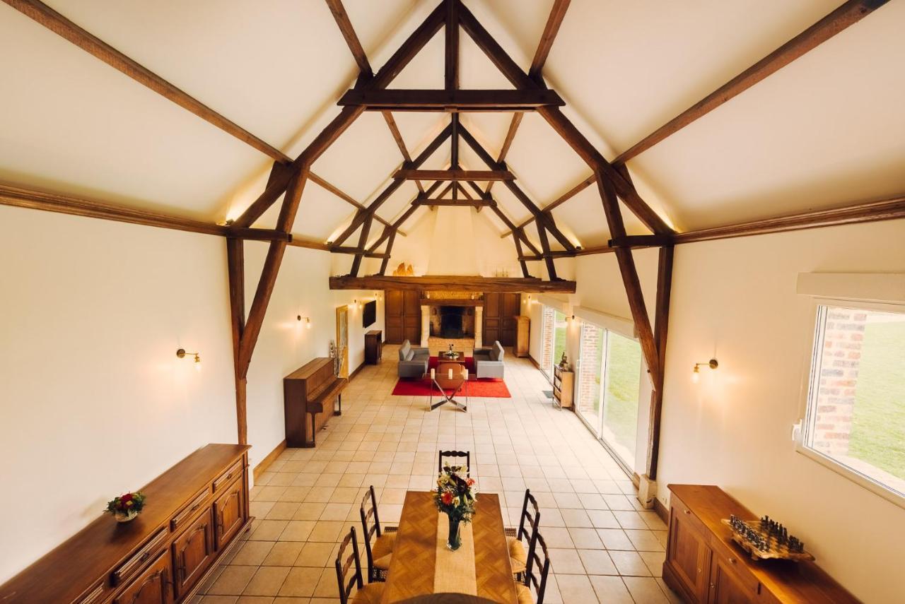 Clos Celeste - Campagne D Etretat Avec Piscine Et Spa Ecrainville ภายนอก รูปภาพ