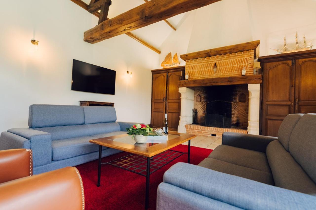 Clos Celeste - Campagne D Etretat Avec Piscine Et Spa Ecrainville ภายนอก รูปภาพ