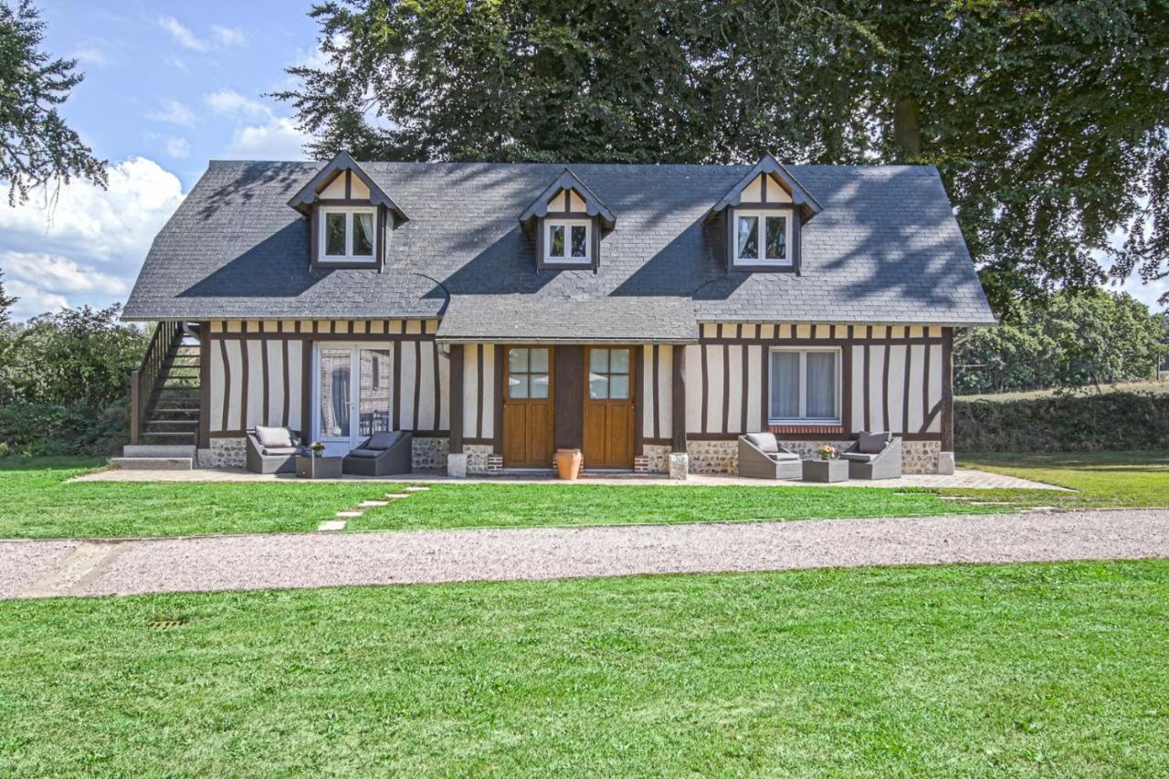 Clos Celeste - Campagne D Etretat Avec Piscine Et Spa Ecrainville ภายนอก รูปภาพ